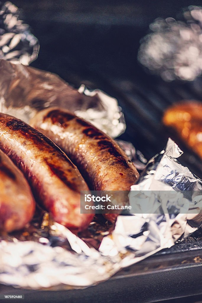 Backyard Grill - Foto stock royalty-free di Alimentazione sana