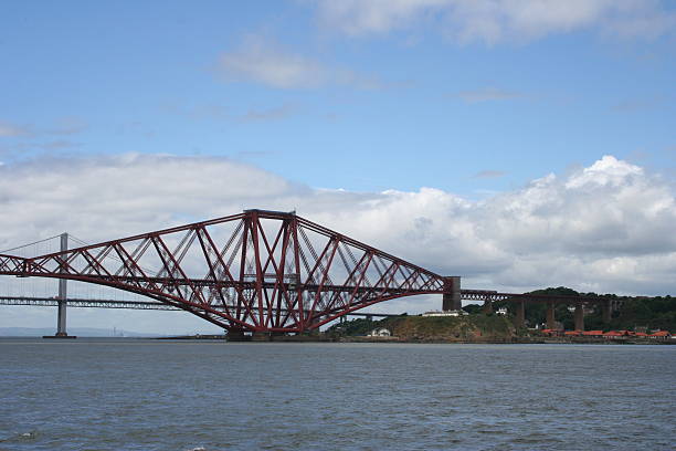 istock Forth Rail and Road Bridges, Scotland 187593785