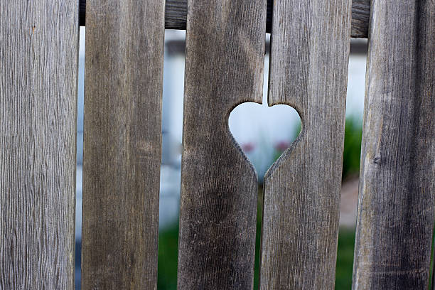 istock Heart in Fence 187594188