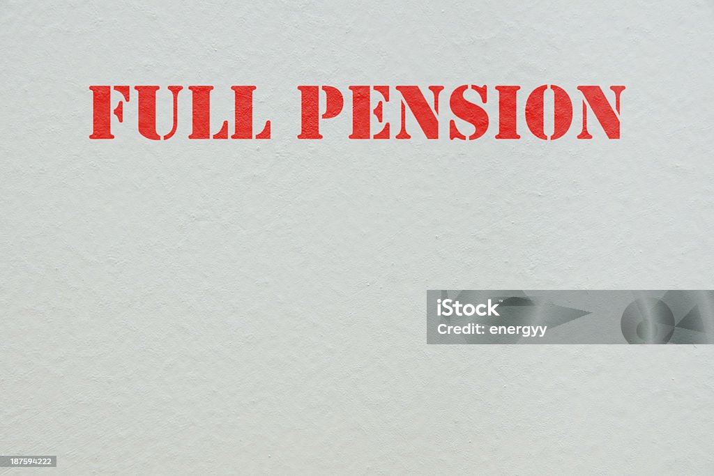 Durchgehender pension - Lizenzfrei Pension - Altersvorsorge Stock-Foto