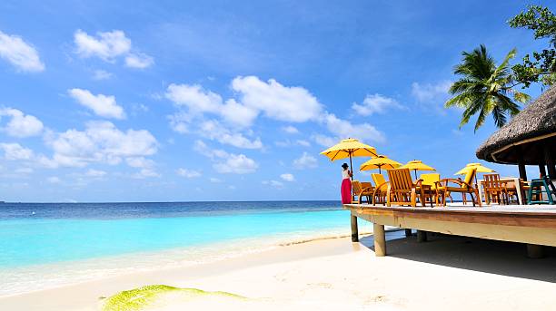 istock Tropical Island Maldives 187595145
