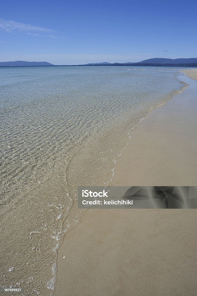 Beach and sea in Bruny Island, Beach and sea in Bruny Island, Tasmania, Australia, Abstract Stock Photo