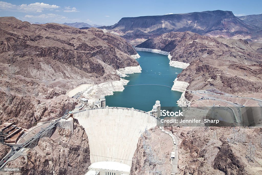 Diga di Hoover in Arizona e Nevada - Foto stock royalty-free di Acqua