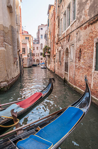 istock Gondola in canal Venice, Italy 187611012