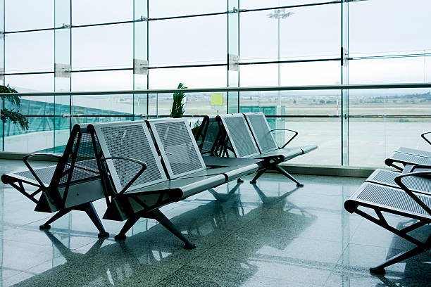 istock Seats In Airport Lounge 187611258
