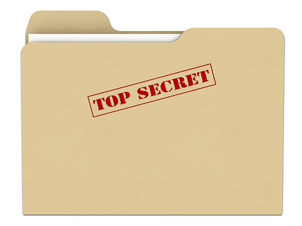 top secret dossier - top secret photos et images de collection