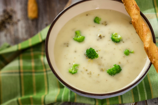 Creamy broccoli soup