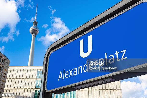 Berlin Alexanderplatz Stockfoto und mehr Bilder von Alexanderplatz - Alexanderplatz, Berlin, Berliner Fernsehturm