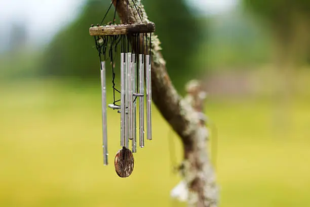 Wind Chimes after the rain