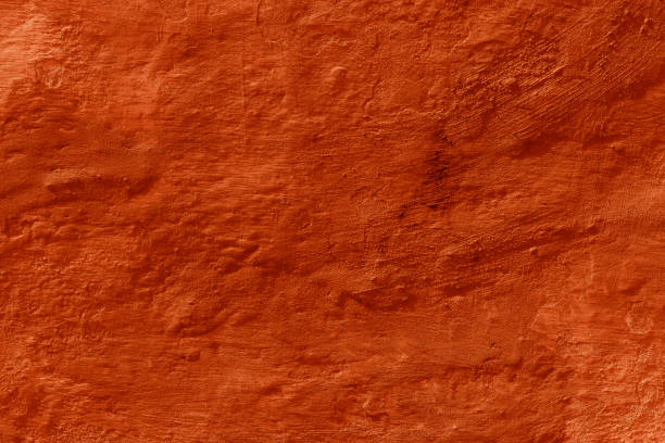 istock Grunge peach color concrete background. Textured plaster wall. 1876148044