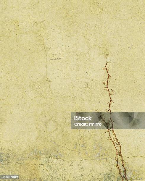 Distressed Yellow Wall Stock Photo - Download Image Now - Abstract, Ancient, Antiquities