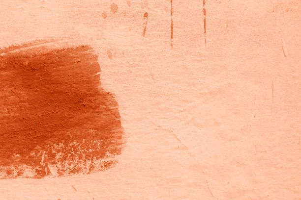 Creative backdrop for your design. Top view, layout for design. Surface with peeling shabby pattern.