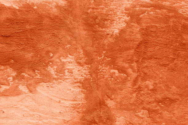 Creative backdrop for your design. Top view, layout for design. Surface with peeling shabby pattern.