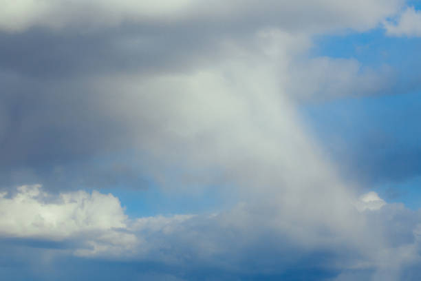 The concept of psychological calmness and health. Peace of mind with the forces of nature. Air travel concept.