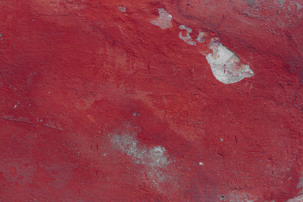 istock Grunge dark red concrete background. Textured plaster wall. 1876259143