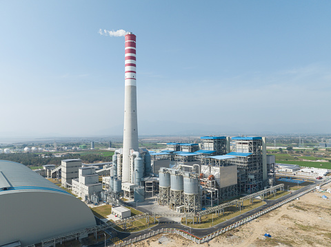 Electric power industry, thermal power station