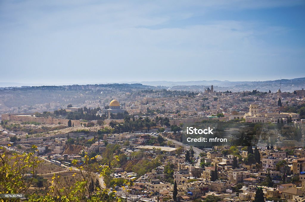 Hermosa vista de la ciudad de Jerusalén, Israel - Foto de stock de Aire libre libre de derechos