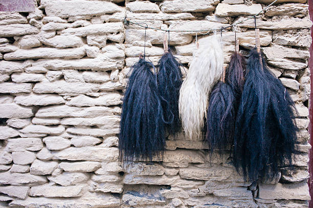 Yak tails, on sale.