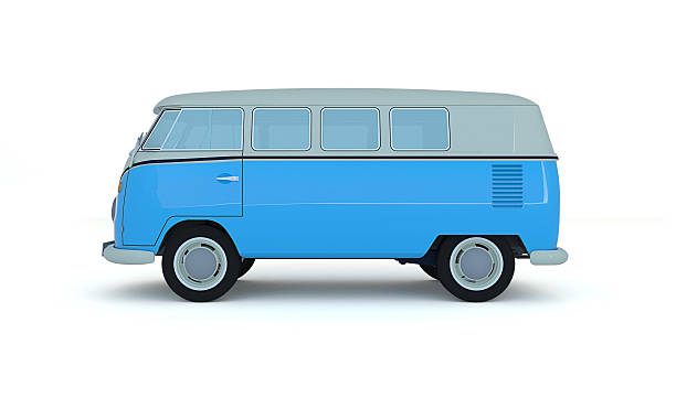 istock Side view of van vehicle 187632271