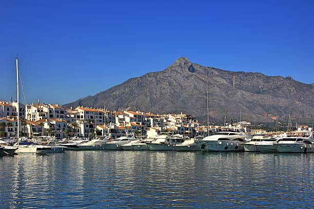 istock Yacht in the harbor of Marbella 187633885