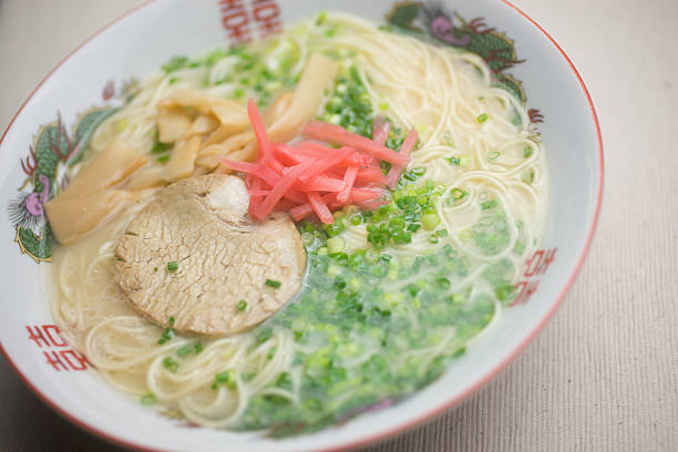 istock Japanese cuisine  Hakata Tonkotsu ramen 187635850