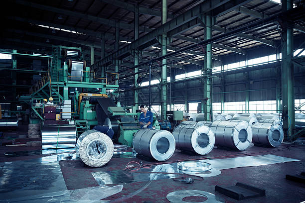 Steel Plant stock photo
