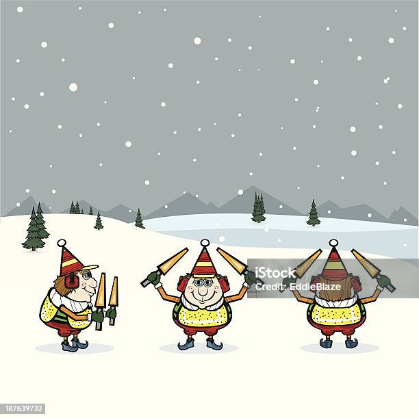 クリスマス Elves 地上クルー - イヤーマフのベクターアート素材や画像を多数ご用意 - イヤーマフ, イラストレーション, エルフ