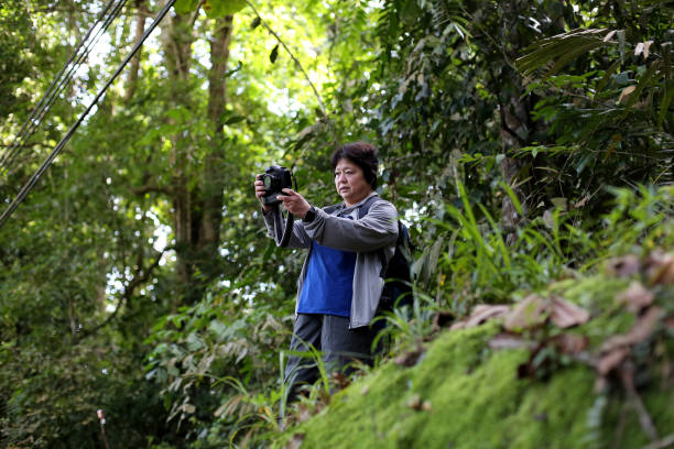 istock Single Woman Hiking 1876398354