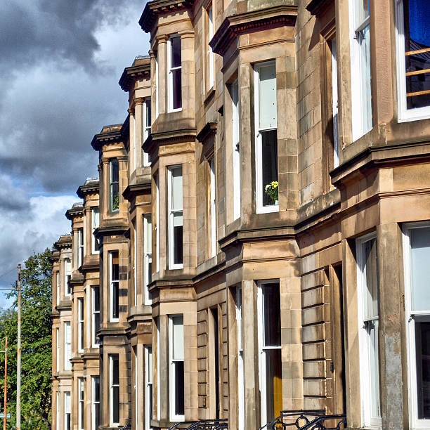 istock Terraced Houses - HDR 187645371