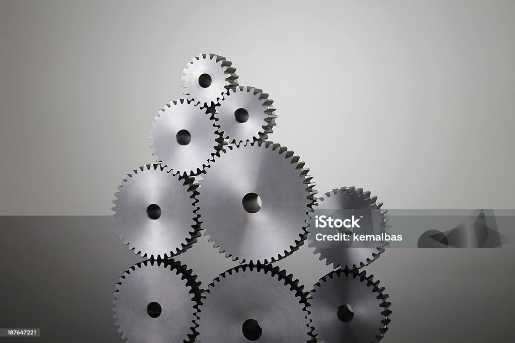 Engrenagens - Royalty-free Amontoar Foto de stock