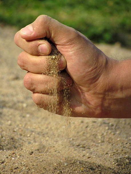 istock The sand trickled through my fingers 187647627