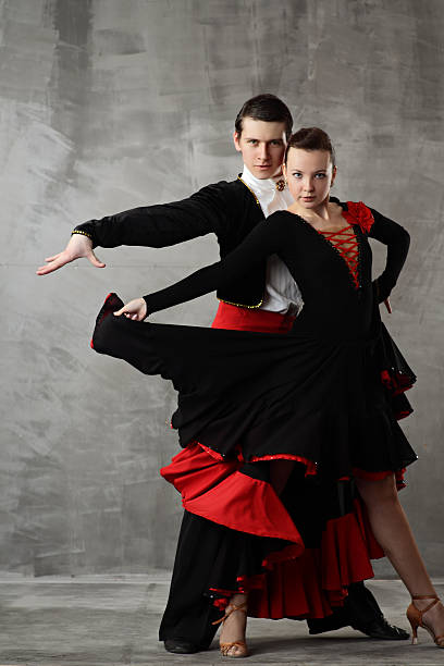 flamenco dancer stock photo