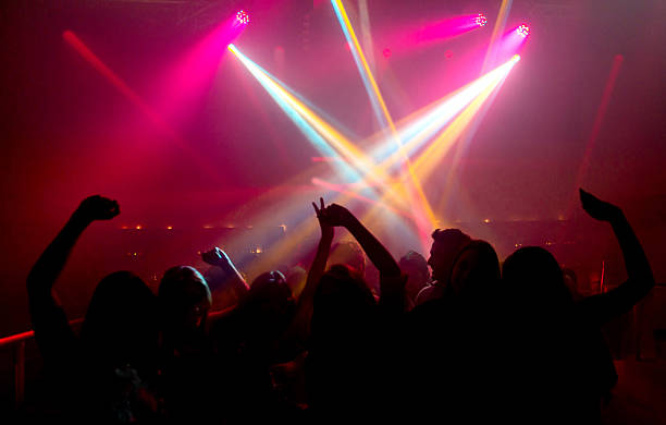 istock Group of people clubbing 187649147