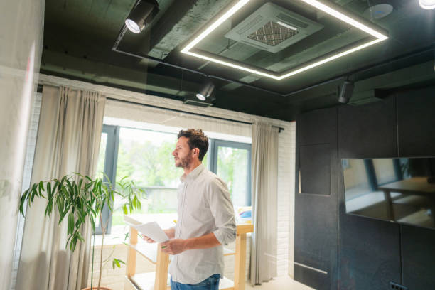 istock Portrait of a man at his workplace 1876514675