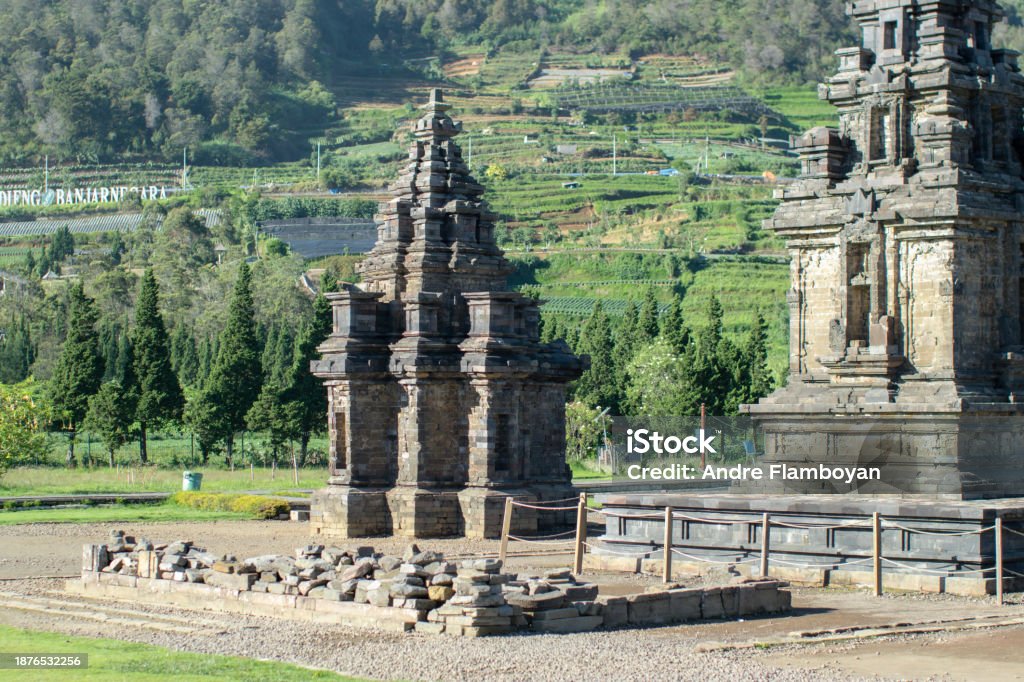 Arjuno Java Arjuna Temple Complex Dieng Plateau Central Java Indonesia Stock Photo ...
