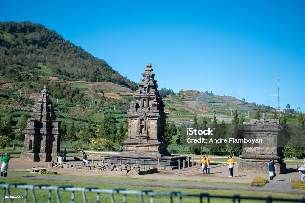 Arjuno Java Arjuna Temple Complex Dieng Plateau Central Java Indonesia Stock Photo ...