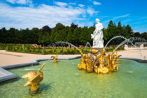 噴水公園 - apeldoorn ストックフォトと画像