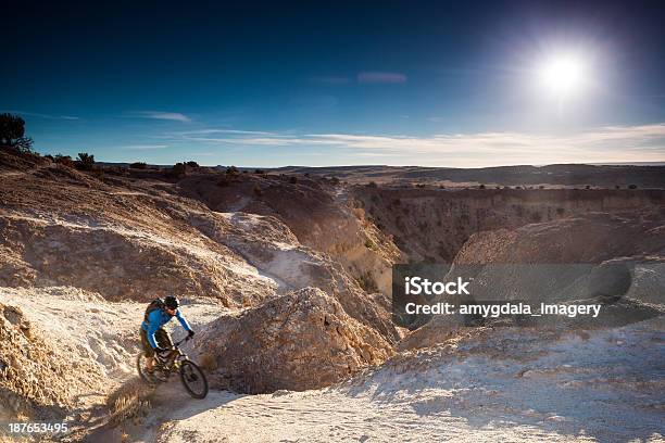 Mountainbikemotion Landschaft Stockfoto und mehr Bilder von Abenteuer - Abenteuer, Abgeschiedenheit, Aktiver Lebensstil