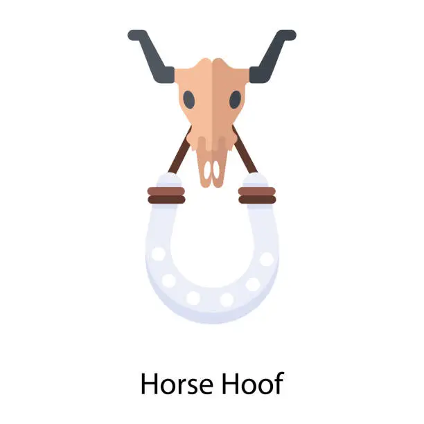 Vector illustration of Horse Hoof