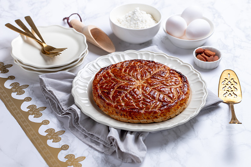 Galette des rois during the epiphany