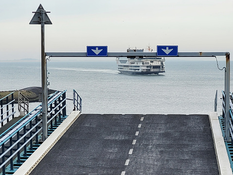 Port of Den Helder on the island of Texel, North Holland,