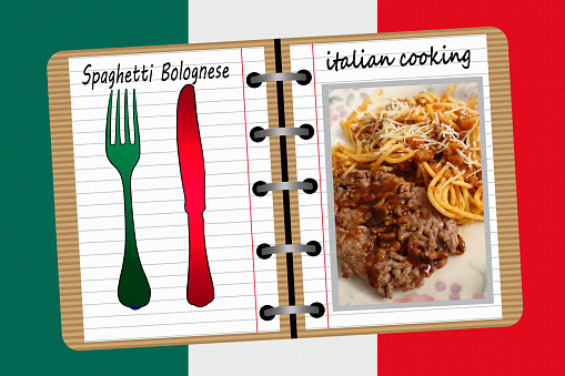 Spaghetti bolognese  Italian cuisine  Cookbook