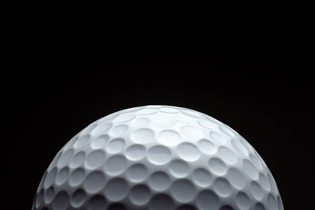 bola de golfe - golf ball circle ball curve - fotografias e filmes do acervo