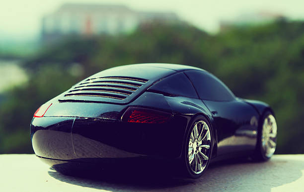 istock Black car  in retro concept 187663894
