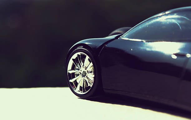 istock Black car  in retro concept 187663898