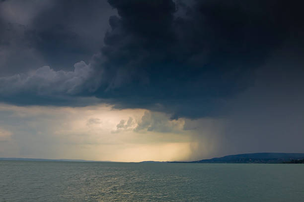 istock storm over the lake Balaton 187664857