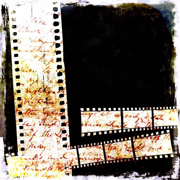istock Vintage film strip background 187664862