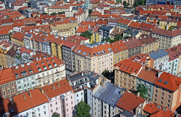 istock Residential district in Prague 187665181