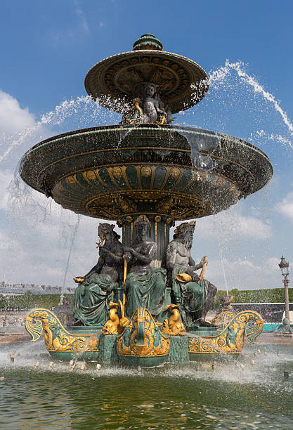 istock Fountain of River Commerce and Navigation Closeup 187666286