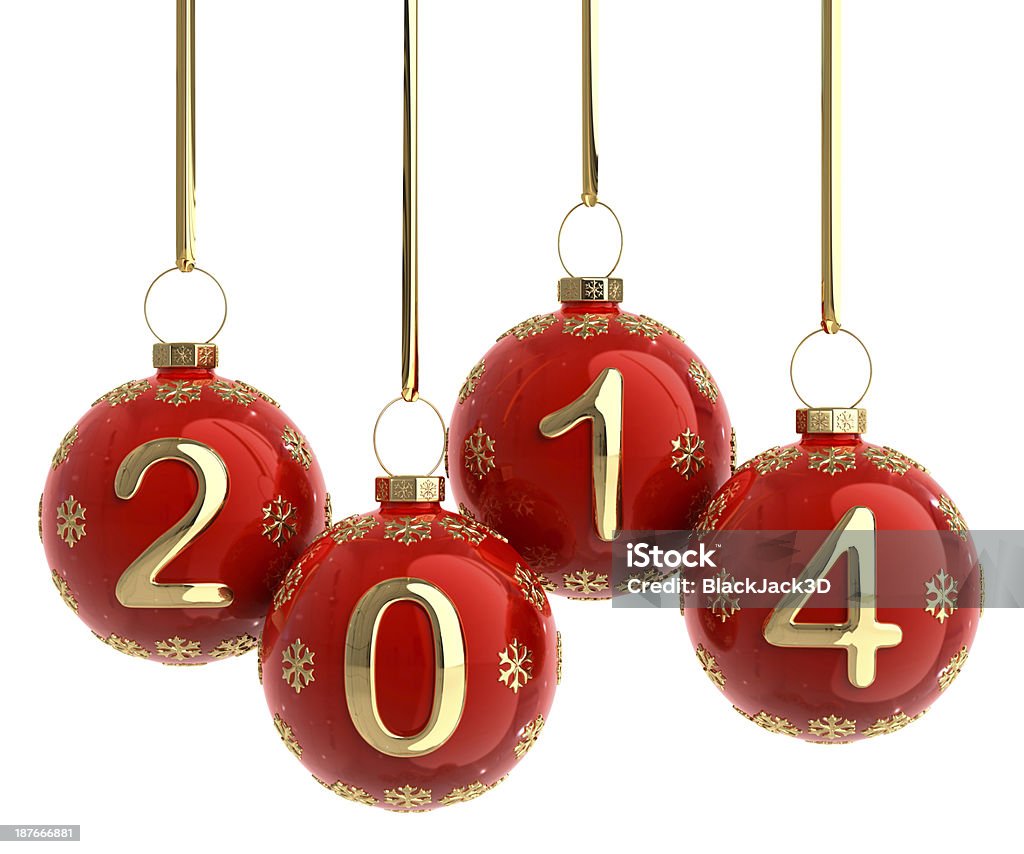 Frohes neues Jahr 2014! - Lizenzfrei 2014 Stock-Foto